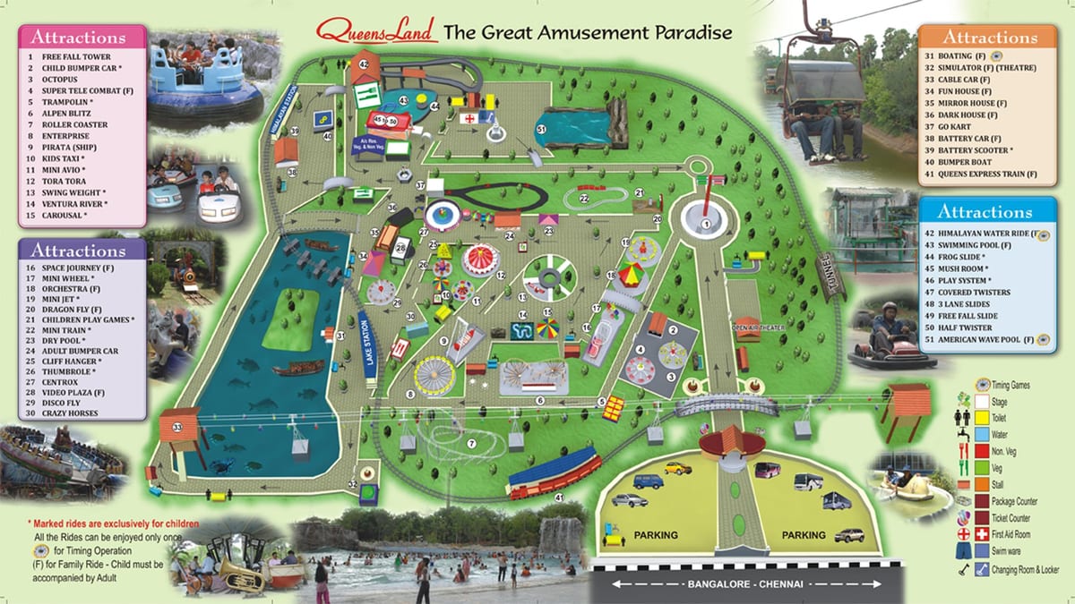 mapa Queensland Chennai