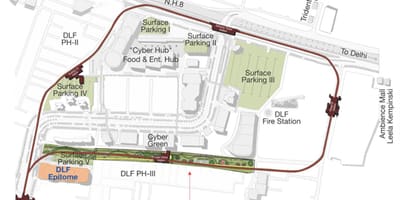 Mapa DLF Chennai