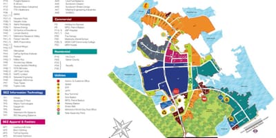 Mapa Mahindra města Chennai